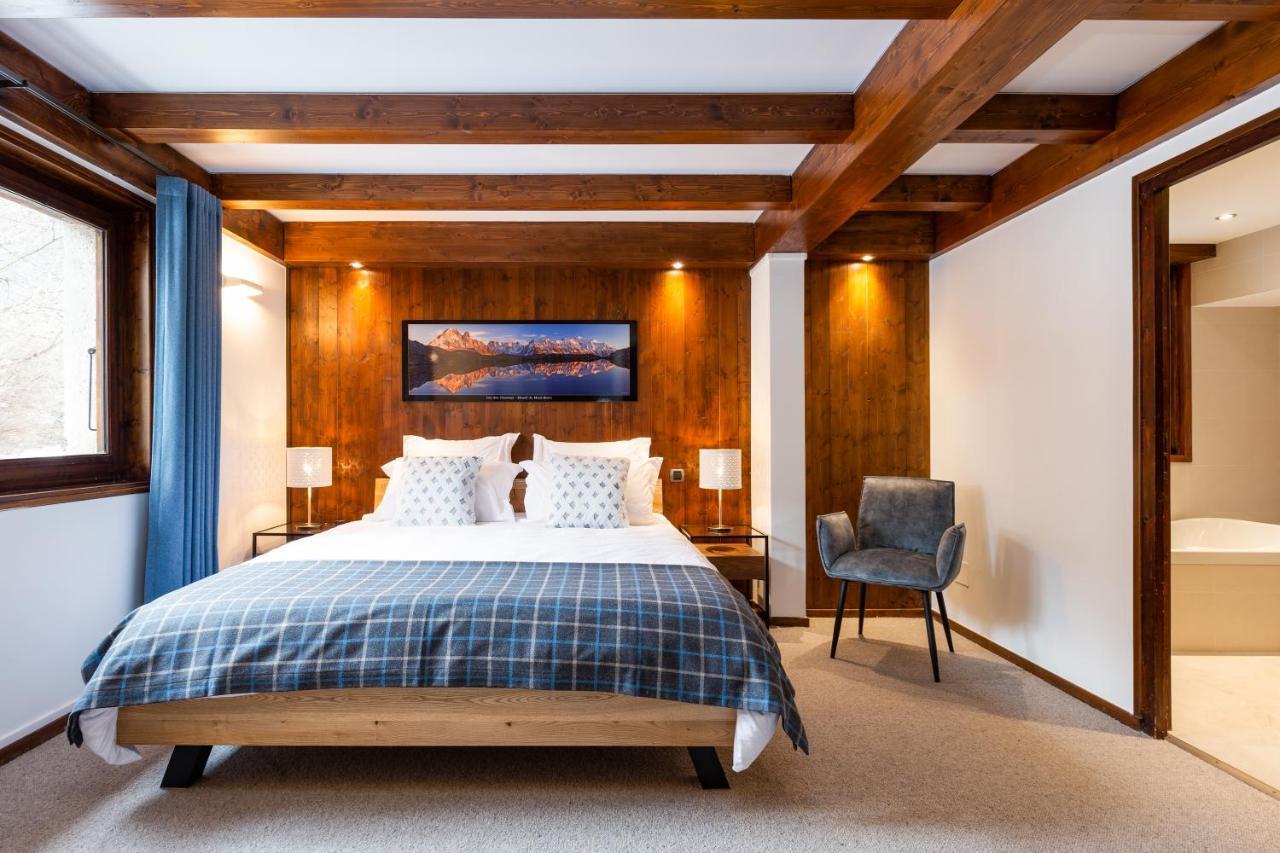Chalet Les Praz - 280Sqm - Sauna Cinema Fitness - 5 Bedrooms In Heart Of Les Praz - By Cozee Rentals Chamonix Exteriör bild