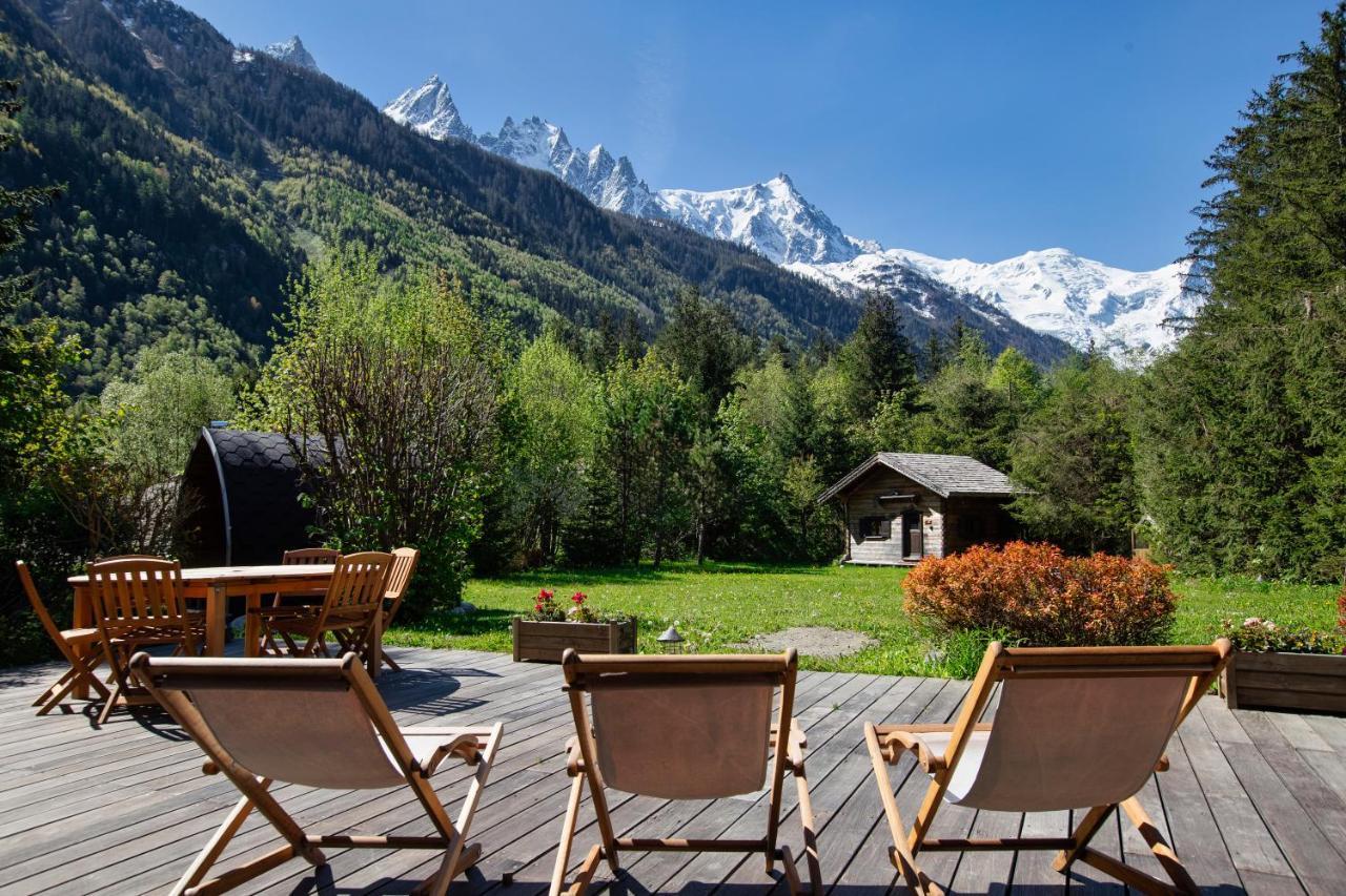 Chalet Les Praz - 280Sqm - Sauna Cinema Fitness - 5 Bedrooms In Heart Of Les Praz - By Cozee Rentals Chamonix Exteriör bild