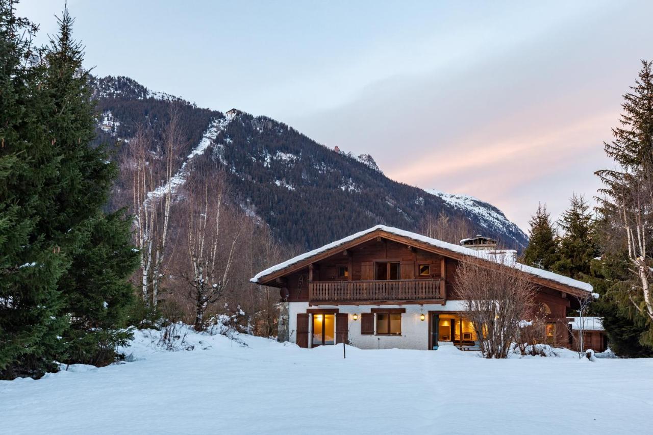Chalet Les Praz - 280Sqm - Sauna Cinema Fitness - 5 Bedrooms In Heart Of Les Praz - By Cozee Rentals Chamonix Exteriör bild