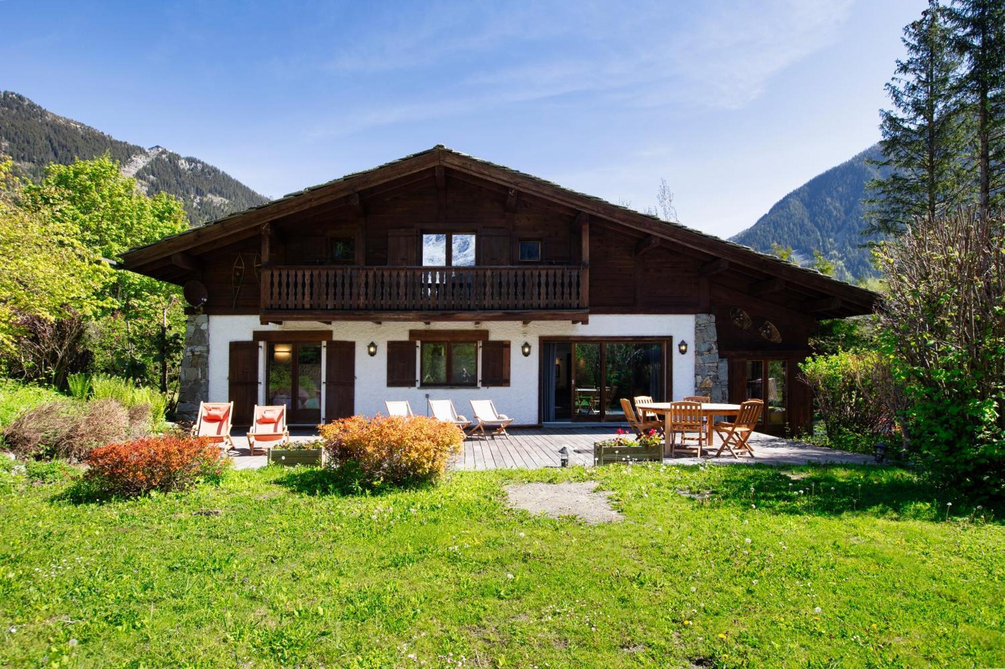 Chalet Les Praz - 280Sqm - Sauna Cinema Fitness - 5 Bedrooms In Heart Of Les Praz - By Cozee Rentals Chamonix Exteriör bild