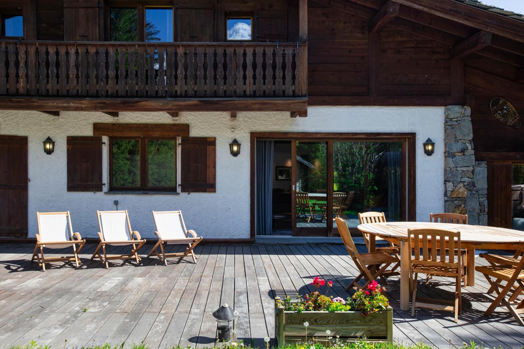 Chalet Les Praz - 280Sqm - Sauna Cinema Fitness - 5 Bedrooms In Heart Of Les Praz - By Cozee Rentals Chamonix Exteriör bild